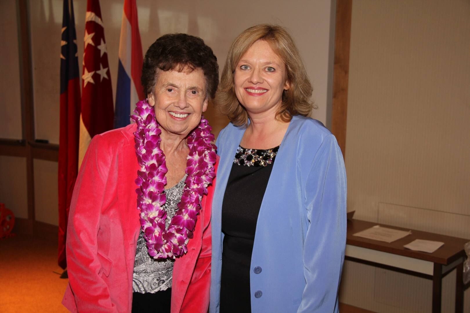 Dr. Iris Mamier and Dr. Patricia Foster