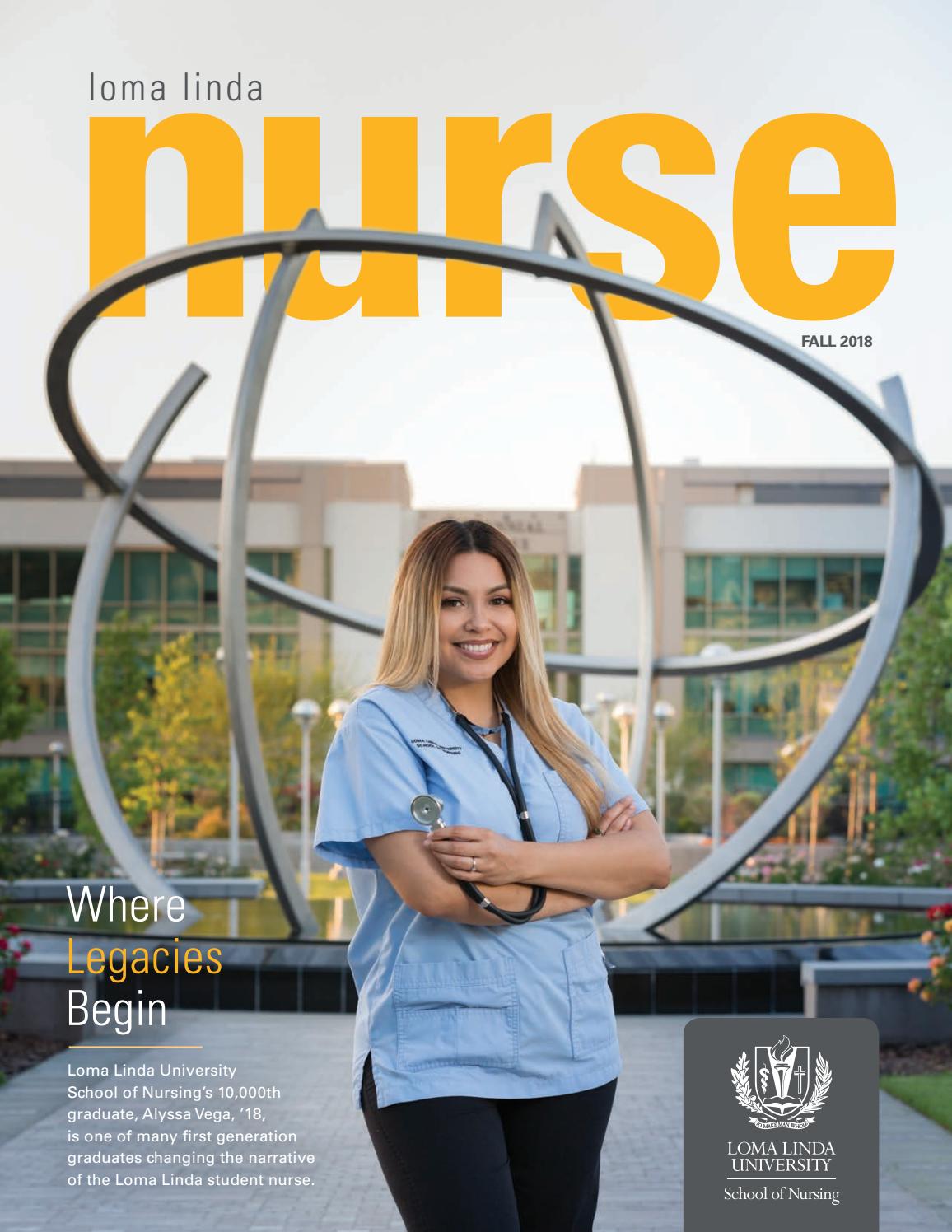 View the Fall 2018 issue of Loma Linda Nurse