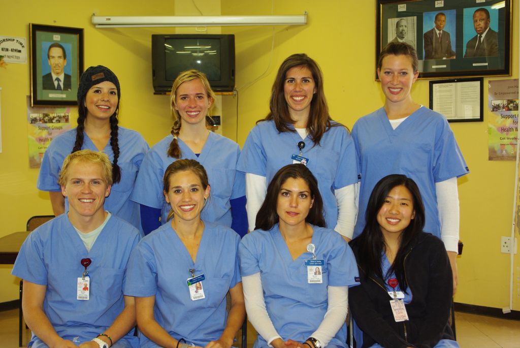 These students chose to complete the clinical requirements for their Public Health Nursing course in Kanye, Botswana during June and July 2011