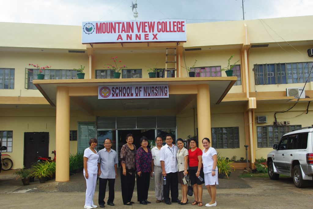 3.	Mountain View College nursing faculty in August 2011 during an Adventist Accreditation Association visit in which LLUSN faculty participated