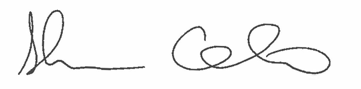 Shawn Collins's signature