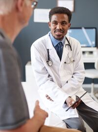 CNS with patient