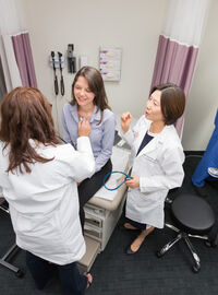 DNP Students Practicing