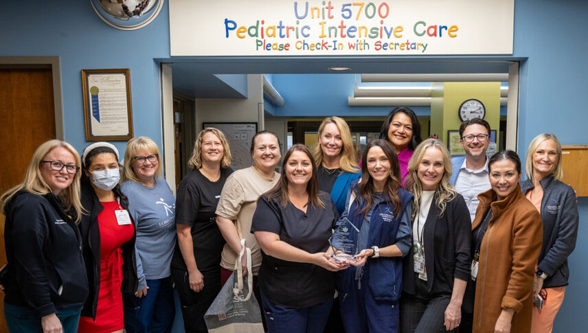 nurses smiling in PIC location